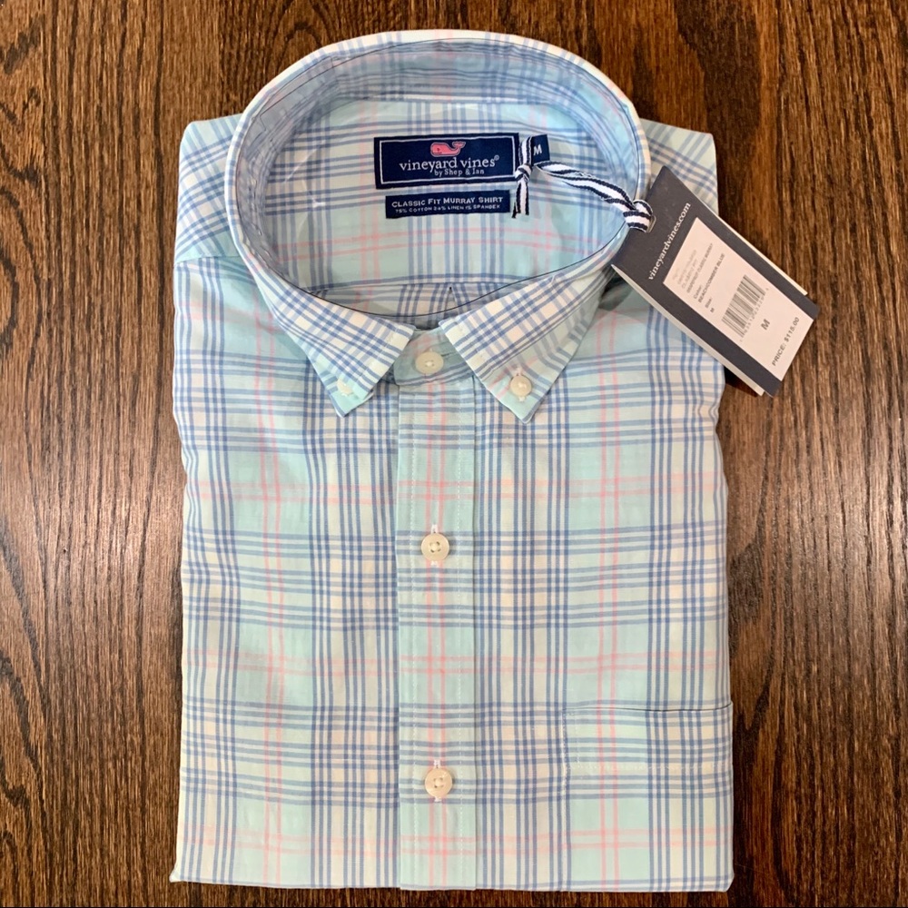 (NWT) Vineyard Vines Murray Button-Down Shirt (M)